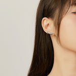 ต่างหูขนนกย้อนยุค เงินสเตอร์ลิง สำหรับผู้หญิง, SCE865