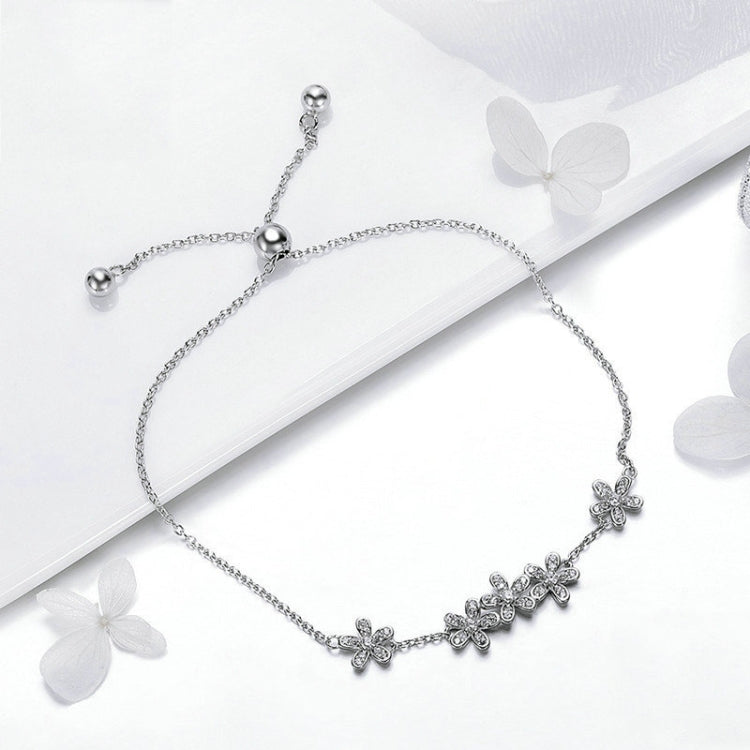 สร้อยข้อมือเงินสเตอร์ลิง S925 ลายเดซี่, SCB084