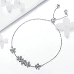 สร้อยข้อมือเงินสเตอร์ลิง S925 ลายเดซี่, SCB084