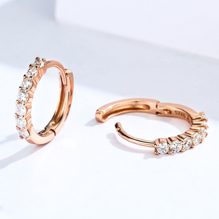 เครื่องประดับเงินสเตอร์ลิง S925 ต่างหูฝังซิทริน