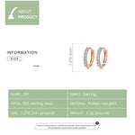 เครื่องประดับเงินสเตอร์ลิง S925 ต่างหูฝังซิทริน