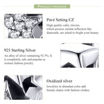สร้อยคอ สร้อยข้อมือ จี้เงินสเตอร์ลิง S925 ประดับลูกปัดดาวเล็กและเพชรซีกอน