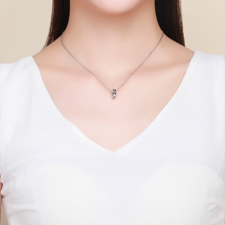 สร้อยคอ สร้อยข้อมือ จี้เงินสเตอร์ลิง S925 ประดับลูกปัดดาวเล็กและเพชรซีกอน