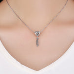 ลูกปัดรูปหัวใจรัก เงินสเตอร์ลิง S925, SCC722