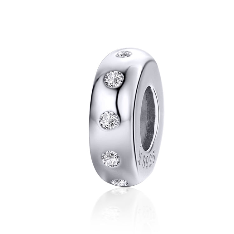 อุปกรณ์สร้อยข้อมือลูกปัดซิริคอนเงินสเตอร์ลิง S925