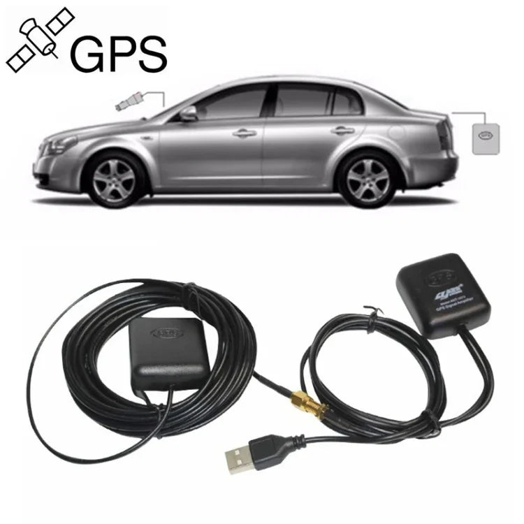 เครื่องขยายสัญญาณเสารถยนต์ GPS 2 in 1 เครื่องขยายสัญญาณ