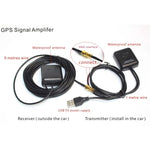 เครื่องขยายสัญญาณเสารถยนต์ GPS 2 in 1 เครื่องขยายสัญญาณ