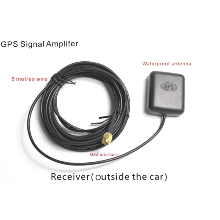 เครื่องขยายสัญญาณเสารถยนต์ GPS 2 in 1 เครื่องขยายสัญญาณ