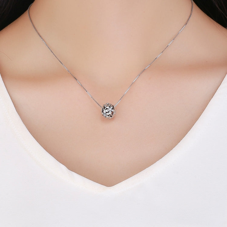 ลูกปัดเงินสเตอร์ลิง S925 รูปดอกไม้หยดน้ำมัน อุปกรณ์ทำสร้อยข้อมือ DIY, SCC729