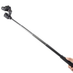 ไม้กันสั่นกิมบอลสามแกนแบบถือมือ ขาต่อเซลฟี่ GoPro ความยาวขยาย: 19cm-73cm, ความยาว: 19cm-73cm