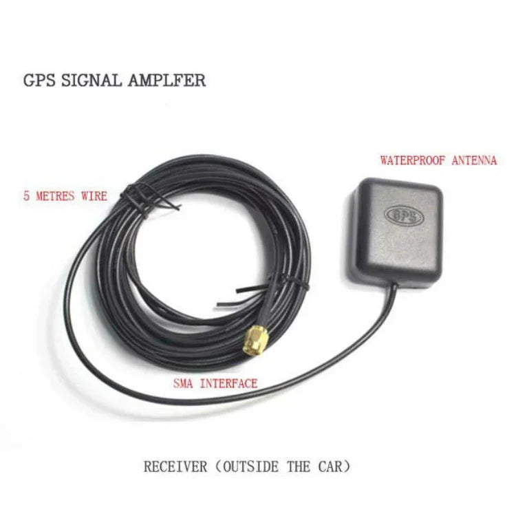 ANT-1575R เสาอากาศ GPS รถยนต์ ตัวขยายสัญญาณ GPS เสาอากาศ อินเทอร์เฟซ SMA, ANT-1575R
