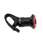 ไฟท้ายเบรกเซ็นเซอร์อัจฉริยะ MEROCA MX2 สำหรับจักรยานภูเขา ชาร์จ USB สำหรับจักรยานถนน ขี่กลางคืน ติดตั้งบนเบาะนั่ง สีดำ, สีสันสดใส, สีทองชมพู, ติดตั้งบนท่อเบาะสีดำ