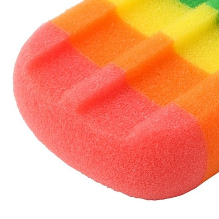 Creative Ice Cream Shape Kitchen Sponge Wipe Stick Ice Sponge Brush Kitchen Dishwashing Sponge Scouring Pad, Ice Cream Shape Sponge