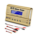 เครื่องชาร์จสมาร์ทบาลานซ์สำหรับเครื่องบินโมเดล HTRC B6 V2, ปลั๊ก US, ปลั๊ก EU, ปลั๊ก UK, ปลั๊ก AU