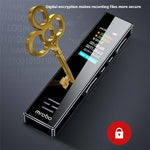 เครื่องบันทึกเสียงมืออาชีพ MROBO A10 ลดเสียงรบกวนนักเรียน HD เครื่องเล่น MP3 หน้าจอสี, 8GB, 16GB