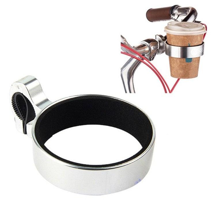 ที่วางแก้วกาแฟจักรยาน ที่วางแก้วชานม อะลูมิเนียมอัลลอย ที่วางขวด สีเหลือง, สีแดง, สีน้ำเงิน, สีดำ, สีเงิน