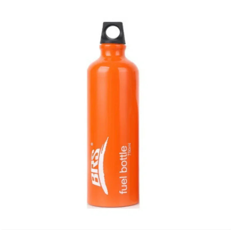 ขวดน้ำมันอลูมิเนียมอัลลอยแบบพกพาสำหรับเชื้อเพลิงกลางแจ้ง BRS ขนาด 750 มล., 1000 มล., 530 มล.