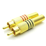 30 ชิ้น หัวปลั๊ก RCA รูปดอกบัว AV เสียงและวิดีโอ, หัวปลั๊กดอกบัว RCA, 30 ชิ้น