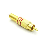 30 ชิ้น หัวปลั๊ก RCA รูปดอกบัว AV เสียงและวิดีโอ, หัวปลั๊กดอกบัว RCA, 30 ชิ้น