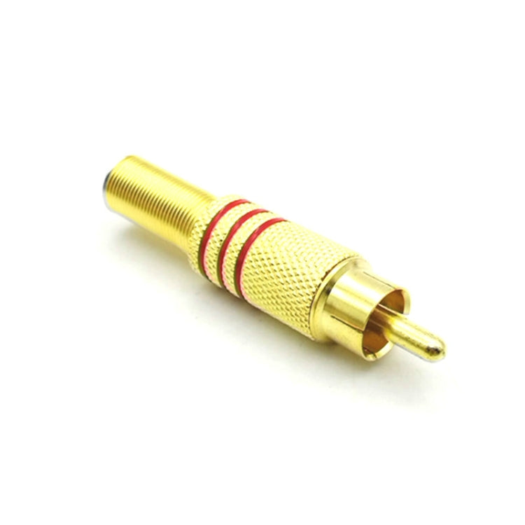 30 ชิ้น หัวปลั๊ก RCA รูปดอกบัว AV เสียงและวิดีโอ, หัวปลั๊กดอกบัว RCA, 30 ชิ้น