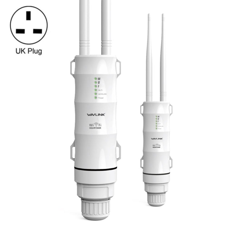 WAVLINK AC600 AP รีพีตเตอร์กำลังสูงกลางแจ้ง ความถี่คู่ 2.4G/5G ปลั๊กยุโรป ปลั๊กสหรัฐอเมริกา ปลั๊กสหราชอาณาจักร