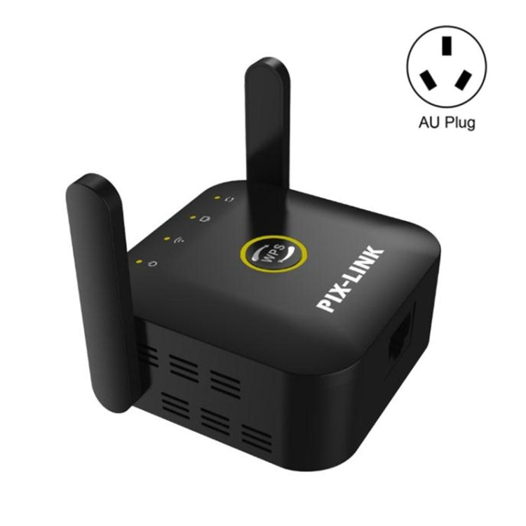 PIX-LINK WR22 ตัวขยายสัญญาณ WiFi 300Mbps รีพีตเตอร์ไร้สาย ปลั๊กยุโรป ปลั๊กสหรัฐอเมริกา ปลั๊กสหราชอาณาจักร ปลั๊กออสเตรเลีย