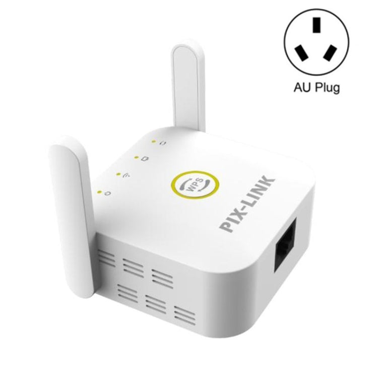 PIX-LINK WR22 ตัวขยายสัญญาณ WiFi 300Mbps รีพีตเตอร์ไร้สาย ปลั๊กยุโรป ปลั๊กสหรัฐอเมริกา ปลั๊กสหราชอาณาจักร ปลั๊กออสเตรเลีย