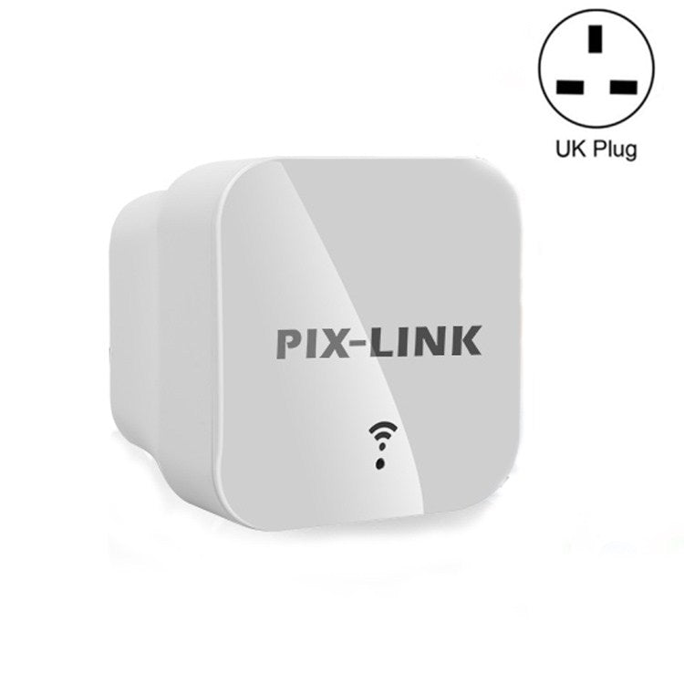 PIXLINK WR12 เครื่องขยายสัญญาณ WIFI 300Mbps รีพีทเตอร์เพิ่มประสิทธิภาพ, ปลั๊ก EU, ปลั๊ก UK, ปลั๊ก US, ปลั๊ก AU