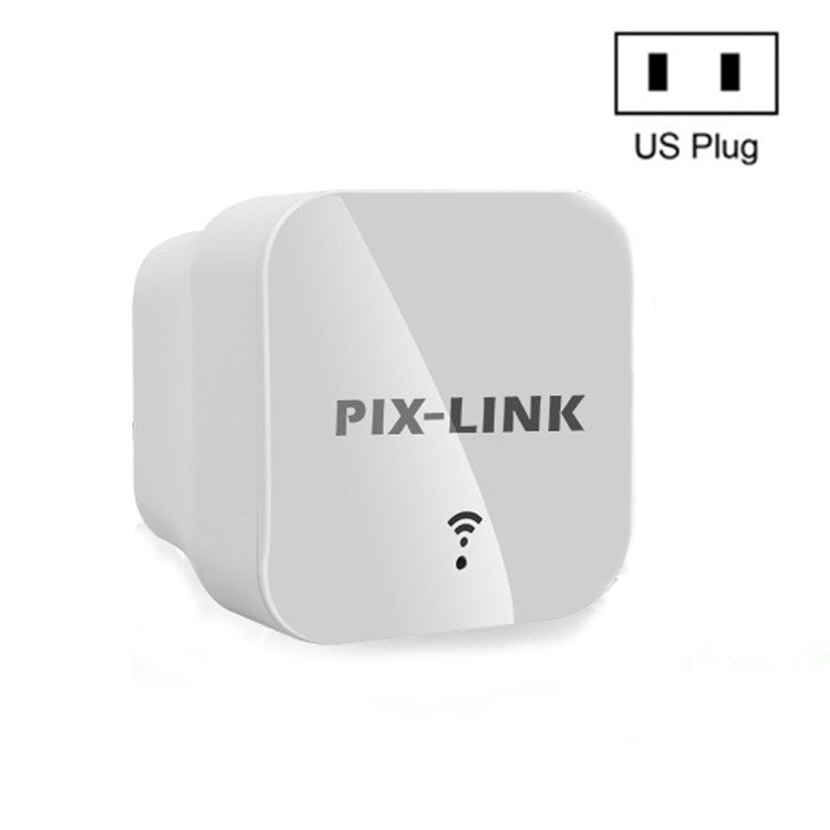 PIXLINK WR12 เครื่องขยายสัญญาณ WIFI 300Mbps รีพีทเตอร์เพิ่มประสิทธิภาพ, ปลั๊ก EU, ปลั๊ก UK, ปลั๊ก US, ปลั๊ก AU