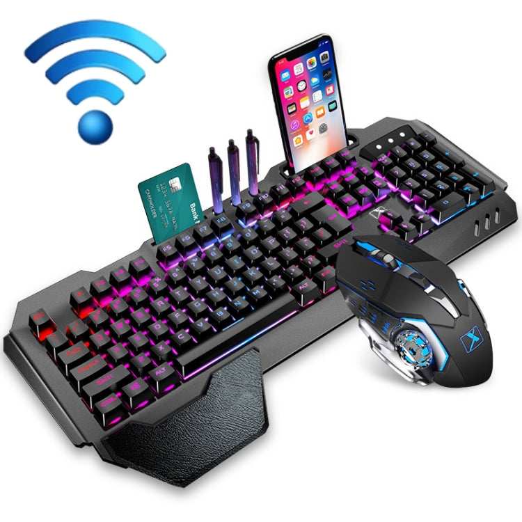ชุดคีย์บอร์ดและเมาส์เกมไร้สาย K680 RGB ชาร์จไฟได้
