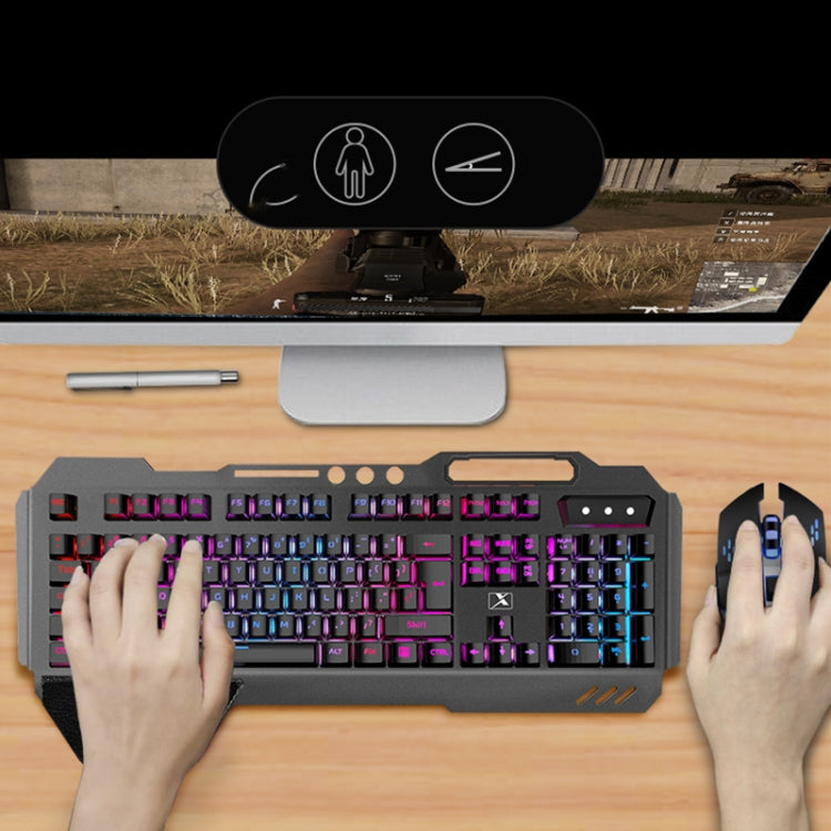 ชุดคีย์บอร์ดและเมาส์เกมไร้สาย K680 RGB ชาร์จไฟได้