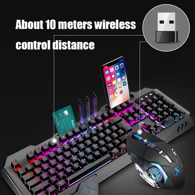 ชุดคีย์บอร์ดและเมาส์เกมไร้สาย K680 RGB ชาร์จไฟได้