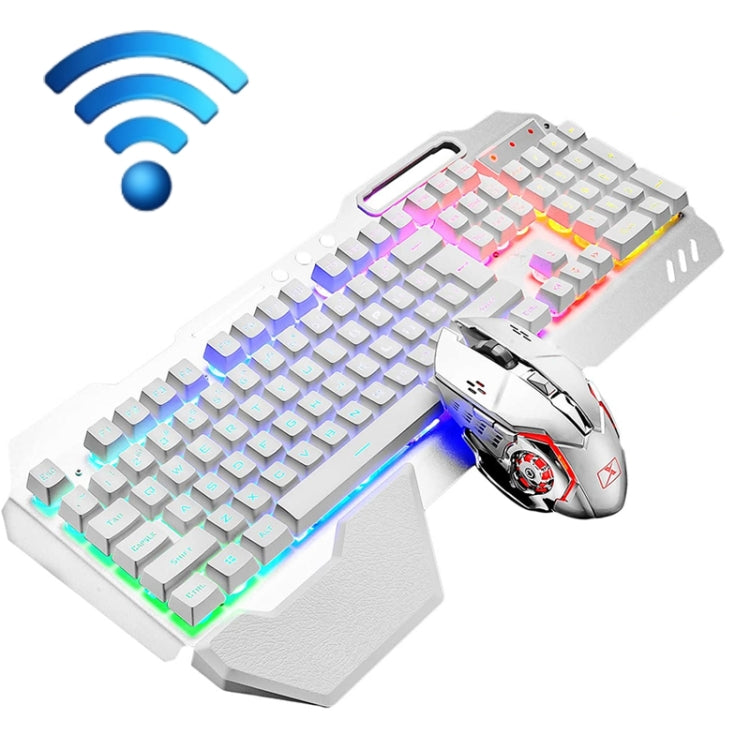 ชุดคีย์บอร์ดและเมาส์เกมไร้สาย K680 RGB ชาร์จไฟได้