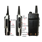 วิทยุสื่อสาร Baofeng BF-B2Plus กำลังสูง 15 กม. แบบพกพา ปลั๊ก AU, ปลั๊ก EU, ปลั๊ก US, ปลั๊ก UK