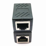 หัวต่อสายเครือข่าย RJ45 แบบตรง 8P8C ป้องกันสัญญาณรบกวน แบบสองทาง