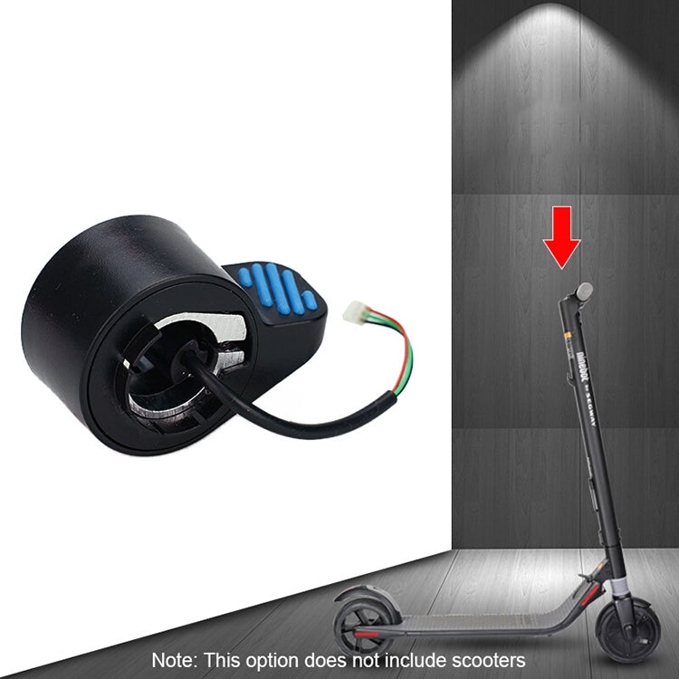 อุปกรณ์เสริมสำหรับสกูตเตอร์ Ninebot ES1 / ES2 / ES3 / ES4 คันเร่งแบบหมุนสีน้ำเงิน