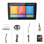 เครื่องนำทางอัจฉริยะ Android สำหรับรถยนต์แบบอเนกประสงค์ พร้อมเครื่องเล่น DVD และกล้องถอยหลังในตัว, ขนาด 9 นิ้ว 1+16G มาตรฐาน, 9 นิ้ว 2+16G มาตรฐาน, 9 นิ้ว 2+32G มาตรฐาน, 10 นิ้ว 1+16G มาตรฐาน, 10 นิ้ว 2+16G มาตรฐาน, 9 นิ้ว 1+16G มาตรฐาน พร้อมกล้องไฟ 4 ตัว