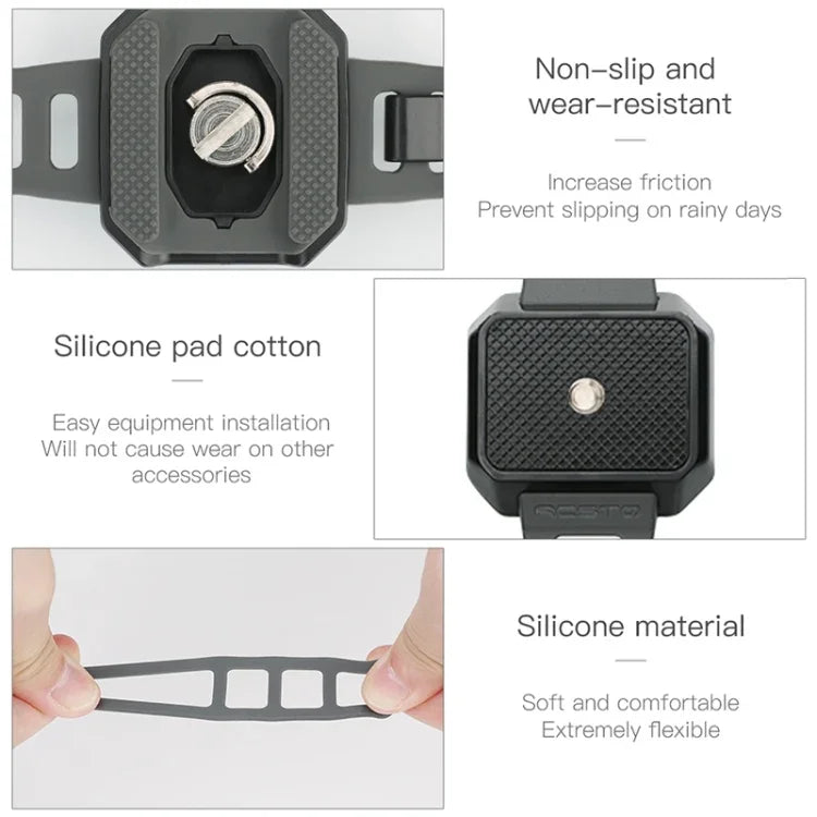 หัวเข็มขัดขยายสากล RCSTQ สำหรับ DJI Mavic Air 2 Pro / Femi FIMI Drone, หัวเข็มขัดขยาย