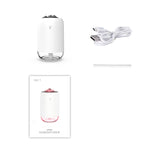 Car Portable Humidifier Household Night Light USB Spray Instrument Disinfection Aroma Diffuser, Car Humidifier Pearl White, Car Humidifier Turquoise, Car Humidifier Pink