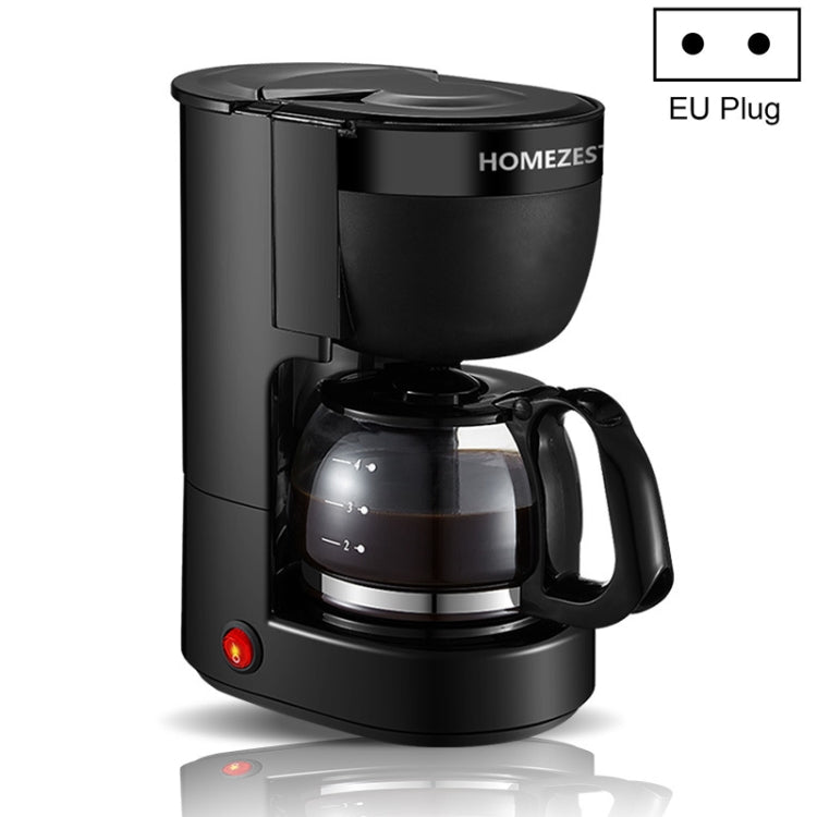 เครื่องชงกาแฟขนาดเล็กสำหรับใช้ในบ้าน Homezest เครื่องชงกาแฟหยดอัตโนมัติ มินิ ปลั๊ก EU