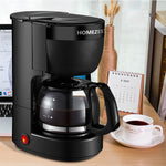 เครื่องชงกาแฟขนาดเล็กสำหรับใช้ในบ้าน Homezest เครื่องชงกาแฟหยดอัตโนมัติ มินิ ปลั๊ก EU