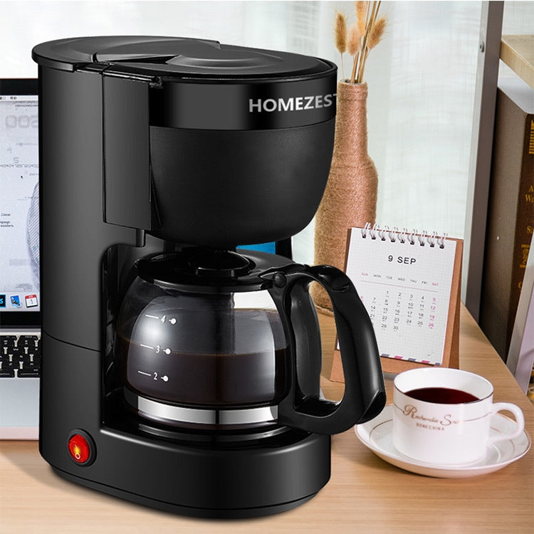 เครื่องชงกาแฟขนาดเล็กสำหรับใช้ในบ้าน Homezest เครื่องชงกาแฟหยดอัตโนมัติ มินิ ปลั๊ก EU