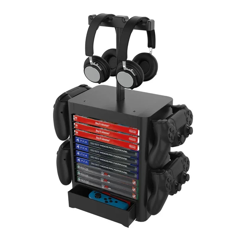 ชั้นวางแผ่นเกมและหูฟัง สำหรับ PS5 / Xsx, สำหรับ PS5 / Xsx