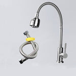 Kitchen Faucet Anti-splash Head Wash Basin Sink Universal Rotatable Faucet Full Copper Joint, Cold Water, Cold Water+50 cm Tube, Cold Water+60 cm Tube, Cold Water+80 cm Tube, Hot & Cold Water, Hot & Cold Water+60 cm Tube, 304 Cold Water                ...