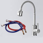 Kitchen Faucet Anti-splash Head Wash Basin Sink Universal Rotatable Faucet Full Copper Joint, Cold Water, Cold Water+50 cm Tube, Cold Water+60 cm Tube, Cold Water+80 cm Tube, Hot & Cold Water, Hot & Cold Water+60 cm Tube, 304 Cold Water                ...
