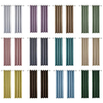 ผ้ากันแสงม่านความแม่นยำสูง ผ้าม่านกันความร้อน สีพื้น ขนาด 52x95 นิ้ว (132x240 ซม.), 140x175, 42x63 นิ้ว (107x160 ซม.), 140×240, 52×63 นิ้ว (132×160 ซม.), 140x225