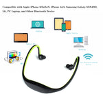 หูฟังบลูทูธกีฬาไร้สาย S9 สำหรับ iPhone Huawei XiaoMi รองรับการ์ด TF / SD และไมโครโฟน