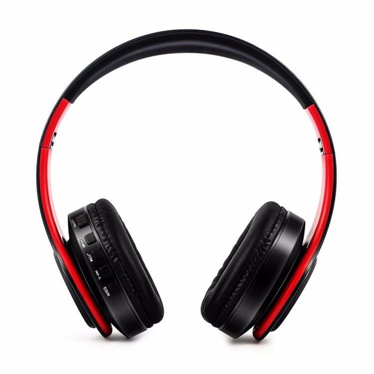 หูฟังบลูทูธสเตอริโอ HIFI สำหรับ Xiaomi iPhone Samsung แท็บเล็ต พร้อมไมโครโฟน รองรับการ์ด SD และวิทยุ FM