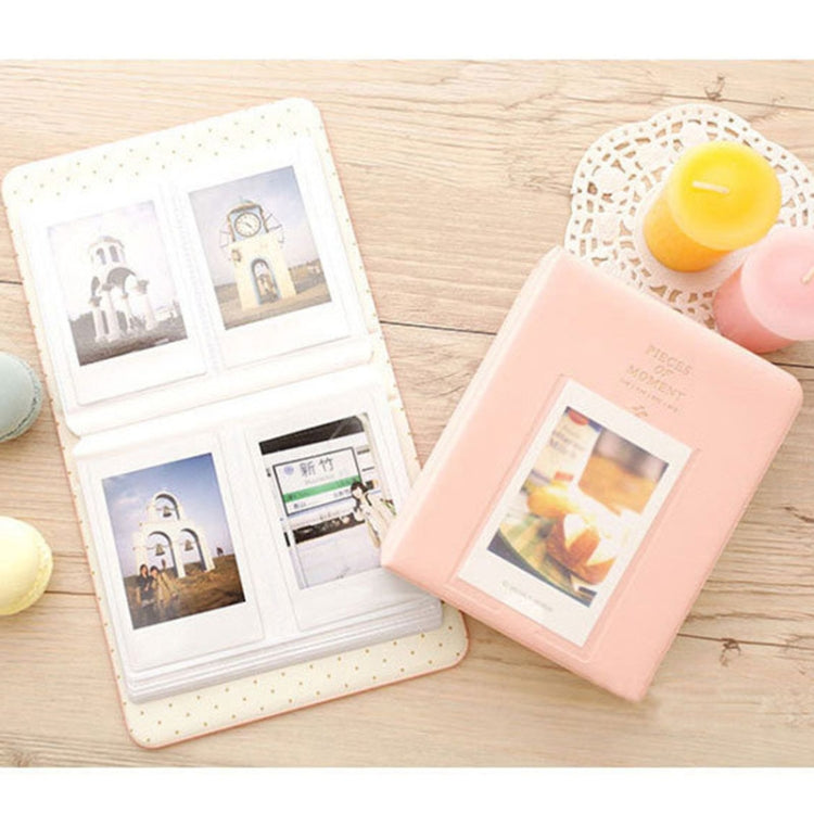 ซองใส่นามบัตร 64 ช่อง สำหรับ Fujifilm Instax Mini 8 /7s /70 /25 /50s /90, 64 ช่อง สีเบจ, 64 ช่อง สีน้ำเงิน, 64 ช่อง สีเขียว, 64 ช่อง สีส้ม, 64 ช่อง สีชมพู, 64 ช่อง สีฟ้า