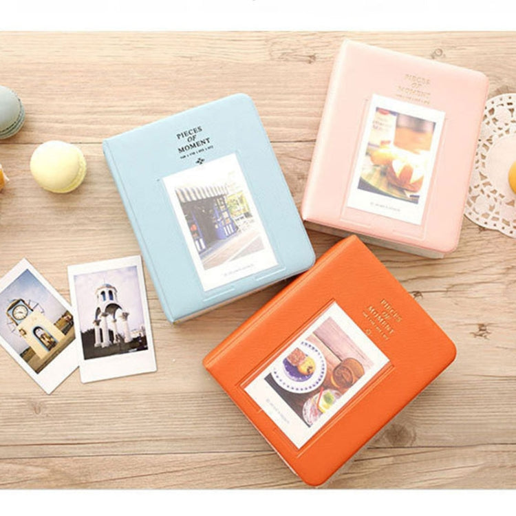 ซองใส่นามบัตร 64 ช่อง สำหรับ Fujifilm Instax Mini 8 /7s /70 /25 /50s /90, 64 ช่อง สีเบจ, 64 ช่อง สีน้ำเงิน, 64 ช่อง สีเขียว, 64 ช่อง สีส้ม, 64 ช่อง สีชมพู, 64 ช่อง สีฟ้า